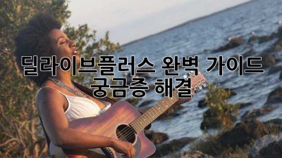 딜라이브플러스 완벽 가이드: 궁금증 해결!